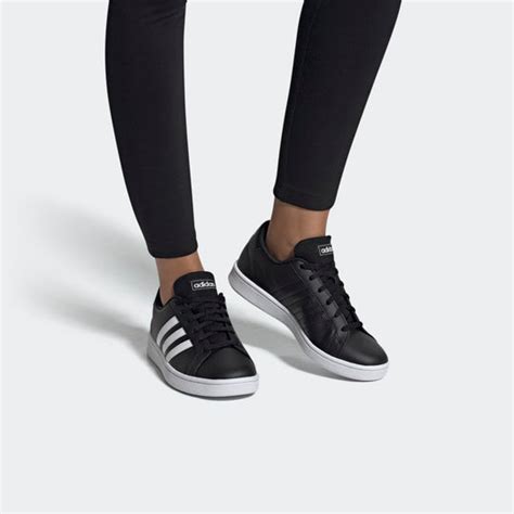 ee7482 adidas|Buy Wmns Grand Court Base 'Black White' .